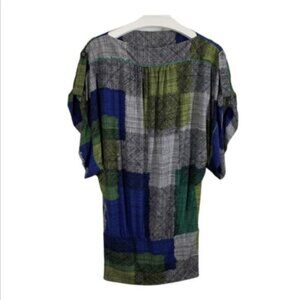 Patchwork Multicolor Women's Top